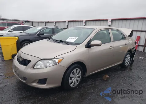2010 Toyota Corolla Le z USA, uszkodzony, nr VIN 1NXBU4EE9AZ176365